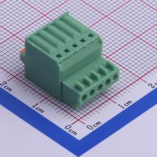 KF2EDGKD-2.5-5P 插拔式接线端子 插头 2.5mm 排数:1 每排P数:5