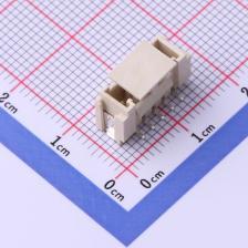 WAFER-HY2.0-5PLB 线对板/线对线连接器 2mm 1x5P 立贴 加盖