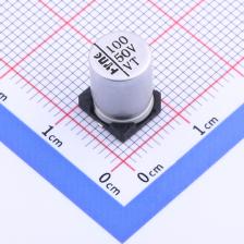 HY1H101MC080105MEO 贴片型铝电解电容 100uF ±20% 50V