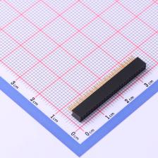 X1321FV-2x26-C43D24 排母 1.27mm 2x26P