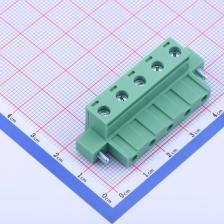 7.5mm 7.5 接线端子 插拔式 KF2EDGKM 插头 每排P数 排数