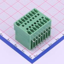 KF2EDGRH-3.5-2*8P 插拔式接线端子 板端/插座-闭口 3.5mm 排数:2