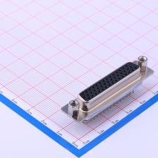 Z-SUBHPFF227A022 D-Sub/DVI/HDMI连接器 D-SUB HDP 44P 孔 黑色