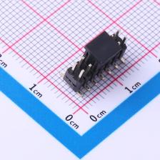 CS-1126WD-2X7BSMT(L10.25)DZ 排针 2mm 2x7P 立贴 方针 带柱