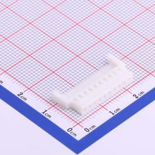 HX20032-10R 压线端子胶壳 2mm 1x10P 母胶壳 白色