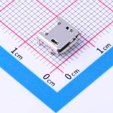 BTC-TC5T-23 USB连接器 Micro-B 母座 卧贴