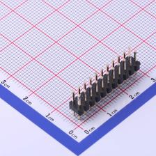 X6521WV-2x11H-C30D60 排针 2.54mm 2x11P 直插 方针 高镀金 抗氧