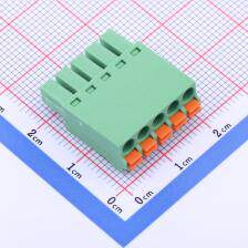 DB2EKN-3.81-5P-GN 插拔式接线端子 插头 3.81mm 排数:1 每排P数: