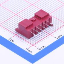 B06B-PARK-1(LF)(SN) 线对板/线对线连接器 PA 2mm 1x6P 红色