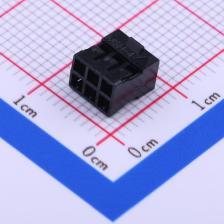 511100660 压线端子胶壳 2mm 2x3P