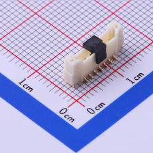 A1253WVA-S-07PD01 线对板/线对线连接器 1.25mm 1x7P 立贴 镀金