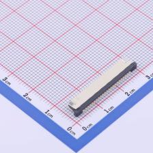 FPC-1.0AX-22PWBH25 FFC/FPC连接器 1.0mm P数:22 抽屉式 下接 H2