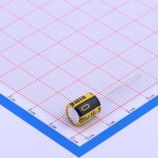 OGPDA1C221MF 直插铝电解电容 220uF ±20% 16V