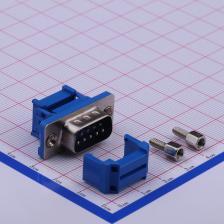 D-DML009PM-L000 D-Sub/DVI/HDMI连接器 D-Sub 公 P数:9 DML间距2