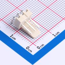 M2510R-G-03P 线对板/线对线连接器 针座 2510 2.54mm间距 03P 弯