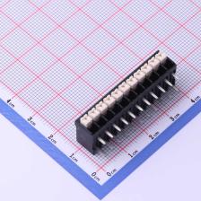 JL212R-35011B01 弹簧式接线端子 3.5mm 每排P数:11 排数:1