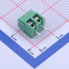 DB301V-3.81-2P-GN-S 螺钉式接线端子 3.81mm 排数:1 每排P数:2