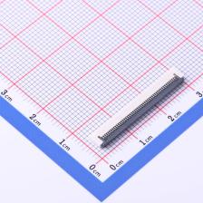 F0502-B-50-15T-R FFC/FPC连接器 0.5mm P数:50 翻盖式 下接