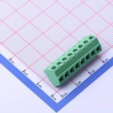 JL102-38108G01 螺钉式接线端子 3.81mm 排数:1 每排P数:8 直针