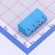 DB301V-5.0-4P-BU-S 螺钉式接线端子 DB301V-5.0-4P-BU-S