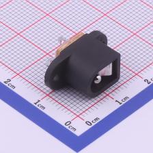 DC-016-2.5A-2.5 AC/DC电源连接器 DC电源插座 内径:2.5mm 外径:6