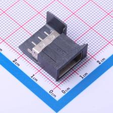 USB-AF-DIP-251-HW-3L USB连接器 Type-A 母座 直插