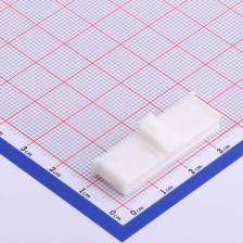 HX25066-13PB 压线端子胶壳 2.5mm 1x13P 锁扣公胶壳 白色