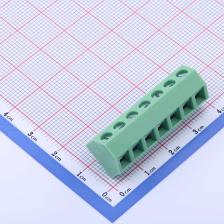 KF127S-5.08-7P 螺钉式接线端子 5.08mm 排数:1 每排P数:7 直针