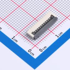 X10A20L10T FFC/FPC连接器 1mm P数:10 翻盖式 下接