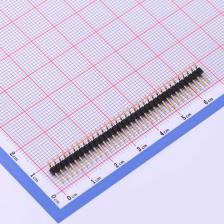 X4611WRS-33I-C40D28 排针 2mm 1x33P 卧贴 方针