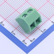 KF127S-5.0-2P 螺钉式接线端子 5mm 排数:1 每排P数:2 直针