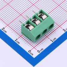 MX126-5.0-GN01-03P-Cu-S-A 螺钉式接线端子 MX126-5.0-3P 绿 铜
