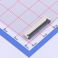 FC10-S16FCT-00 FFC/FPC连接器 1mm P数:16 翻盖式 下接