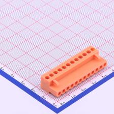 HT396K-3.96-12P 插拔式接线端子 插头 3.96mm 排数:1 每排P数:12
