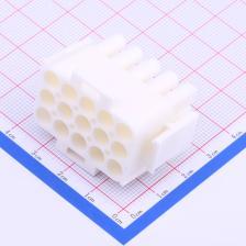 350736-1 压线端子胶壳 6.35mm 3x5P