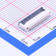AFC01-S22FCA-00 FFC/FPC连接器 0.5mm P数:22 翻盖式 下接