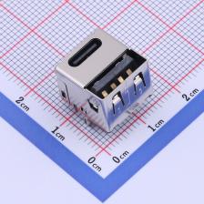 GT-USB-7066A USB连接器 Type-A 母座 直插