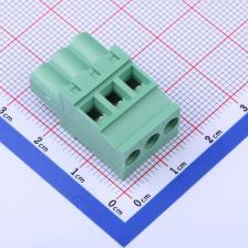 PF508-A03ASMN1 插拔式接线端子 插头 5.08mm 排数:1 每排P数:3