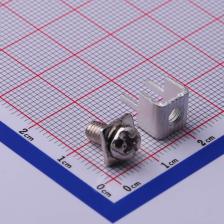 T42014 冷压端子 螺钉端子 二脚 M4 二件套