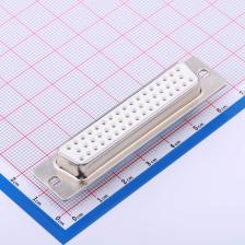 D-SUB-50F-BJQJ D-Sub/DVI/HDMI连接器 D-SUB-50F 白胶全金