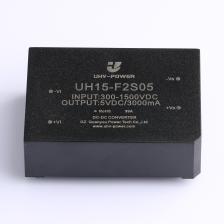 UH15-F2S05 电源模块 Vin=300V~1.5kV Vout=5V 3A