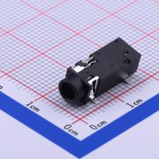 PJ-3280-B-SMT 音频连接器 3.5mm耳机座 5P 黑色