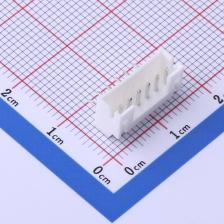 FWF20002-S06B22W1B 线对板/线对线连接器 2mm 1x6P 弯插