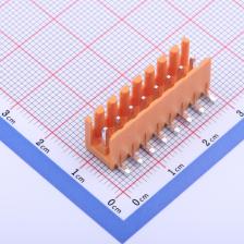 KF2EDGJR-3.5-8P 插拔式接线端子 板端/插座-开口 3.5mm 排数:1