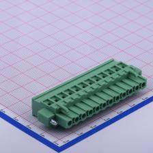 DB2EKAM-5.08-12P-GN-S 插拔式接线端子 插头 5.08mm 排数:1 每排