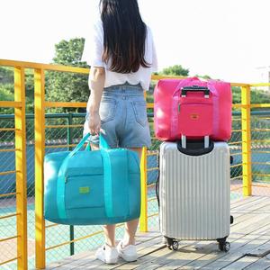 便携大容量旅行袋收纳包轻便折叠手提袋旅游出差短途拉杆箱行李包