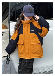 棉服派克服3860 大童加厚冬季 男女童加绒外套秋冬款 2025新儿童冬装