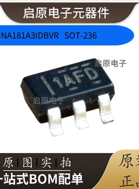 INA181A3IDBVT INA181A3IDBVR 丝印1AFD SOT-23-6 电流监控 全新