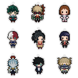 一番正品[现货] Chara-ani 我英 柜子学院 像素风 亚克力挂件