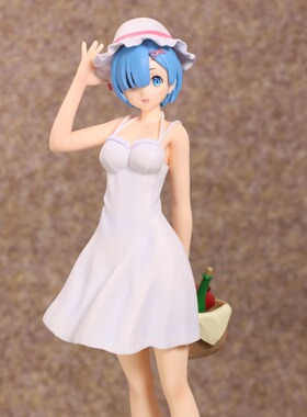 一番正品[99两件] 从零开始异世界生活 雷姆 白色连衣裙 景品